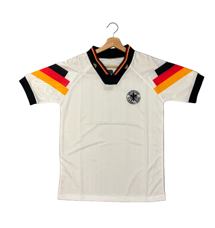 Retro Germany White Adult Jersey