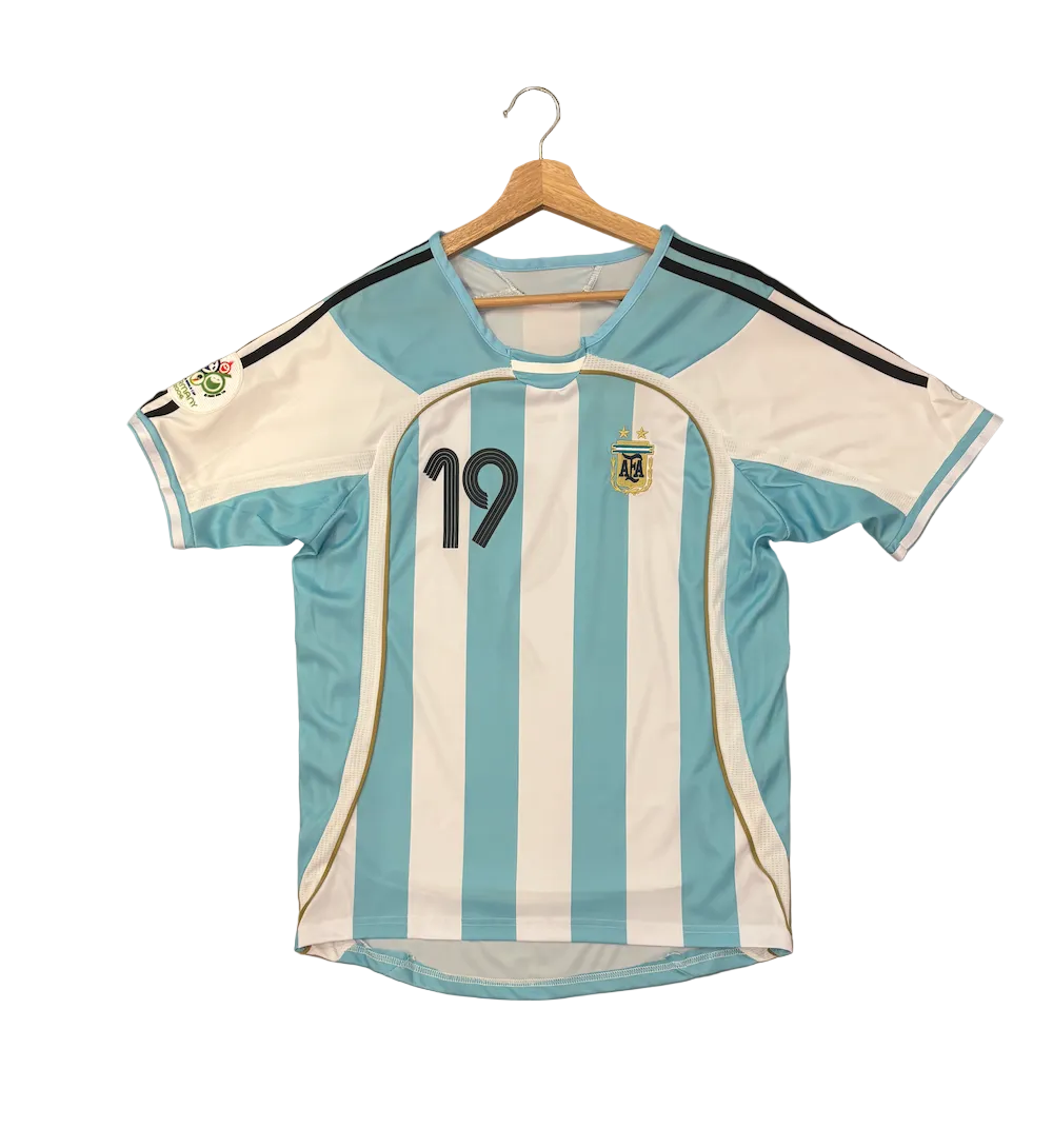 Lionel Messi Retro Argentina Home Adult Jersey