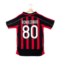 Retro Ronaldinho AC Milan Home Adult Jersey