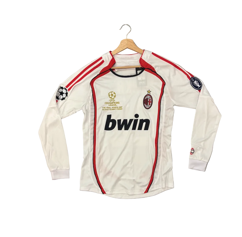 Retro Kaka AC Milan White Long Sleeve Adult Jersey