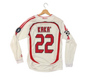 Retro Kaka AC Milan White Long Sleeve Adult Jersey