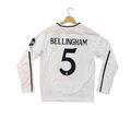 Jude Bellingham Real Madrid Home Long Sleeve Adult Jersey