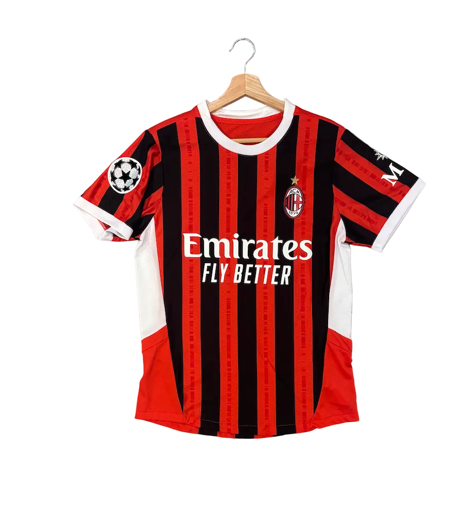 Ronaldinho AC Milan Home Player Version Adult Jersey