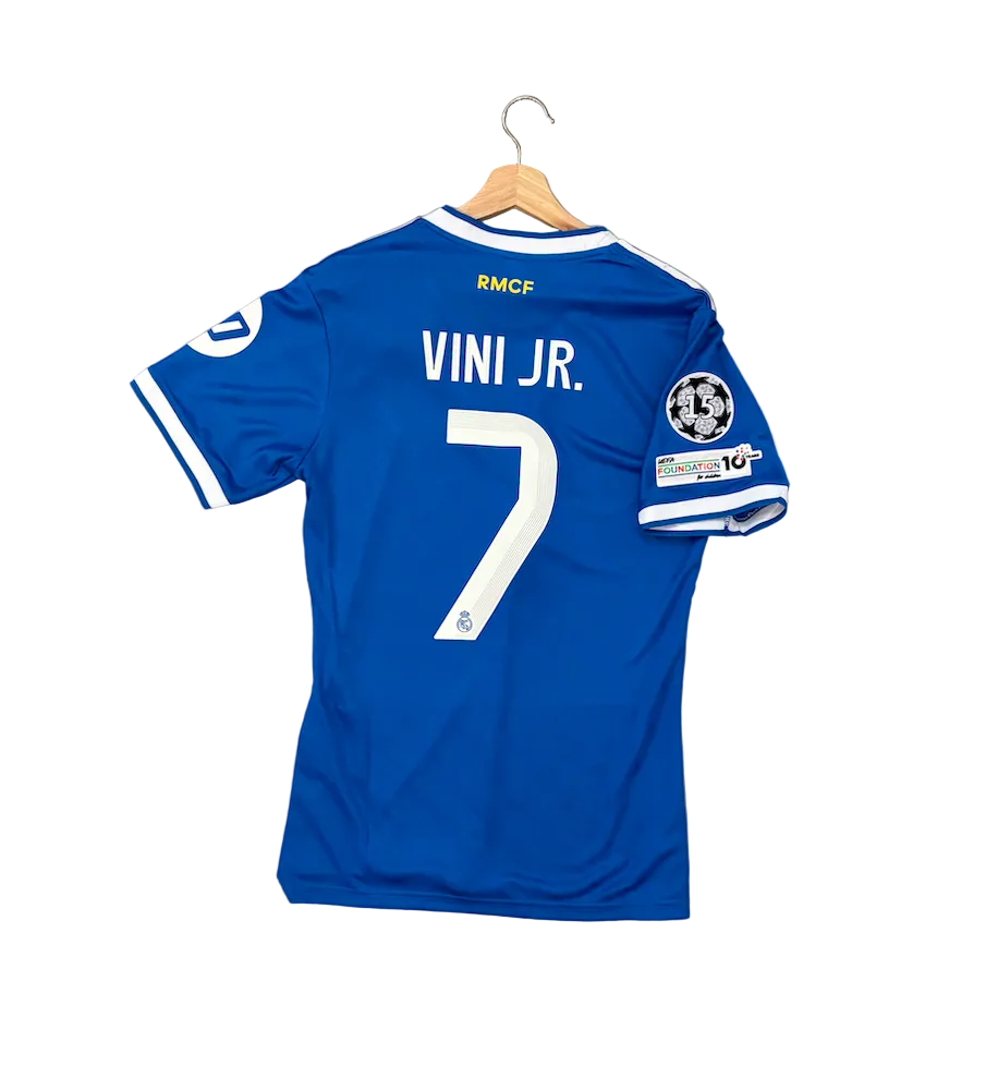 Vini Jr. Real Madrid Blue Player Version Adult Jersey