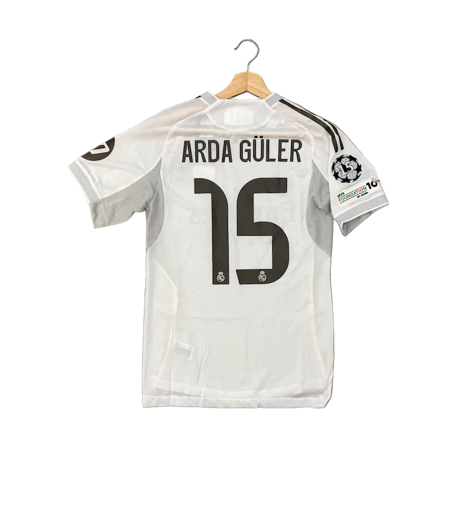 Arda Guler Real Madrid Home Player Version Adult Jersey