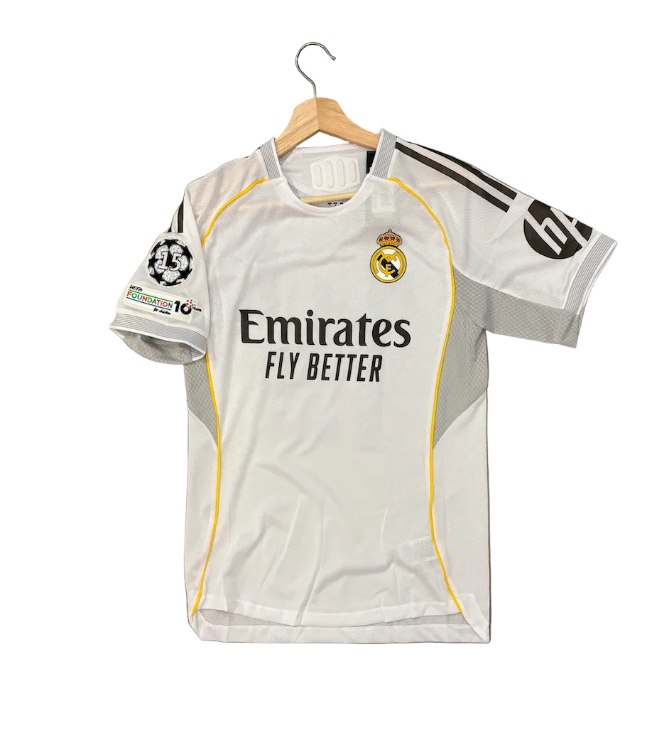 Kylian Mbappe Real Madrid Home Player Version Adult Jersey