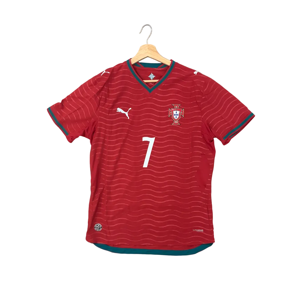 Puma Cristiano Ronaldo Portugal Home World Cup 2026 Player Version Adult Jersey