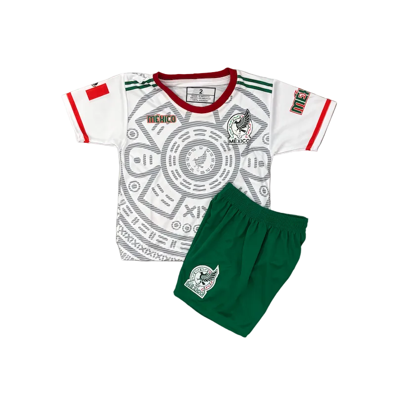 Mexico White World Cup 2026 Kids Kit
