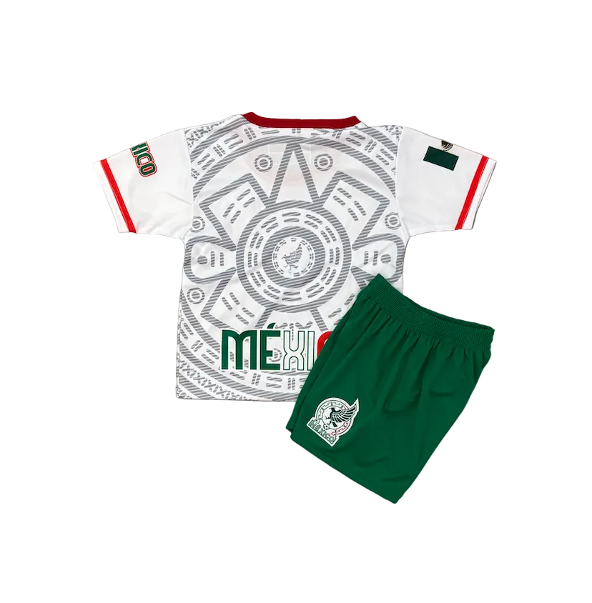 Mexico White World Cup 2026 Kids Kit