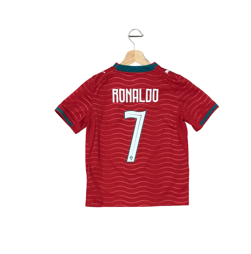 Puma Cristiano Ronaldo Portugal Home World Cup 2026 Kids Jersey