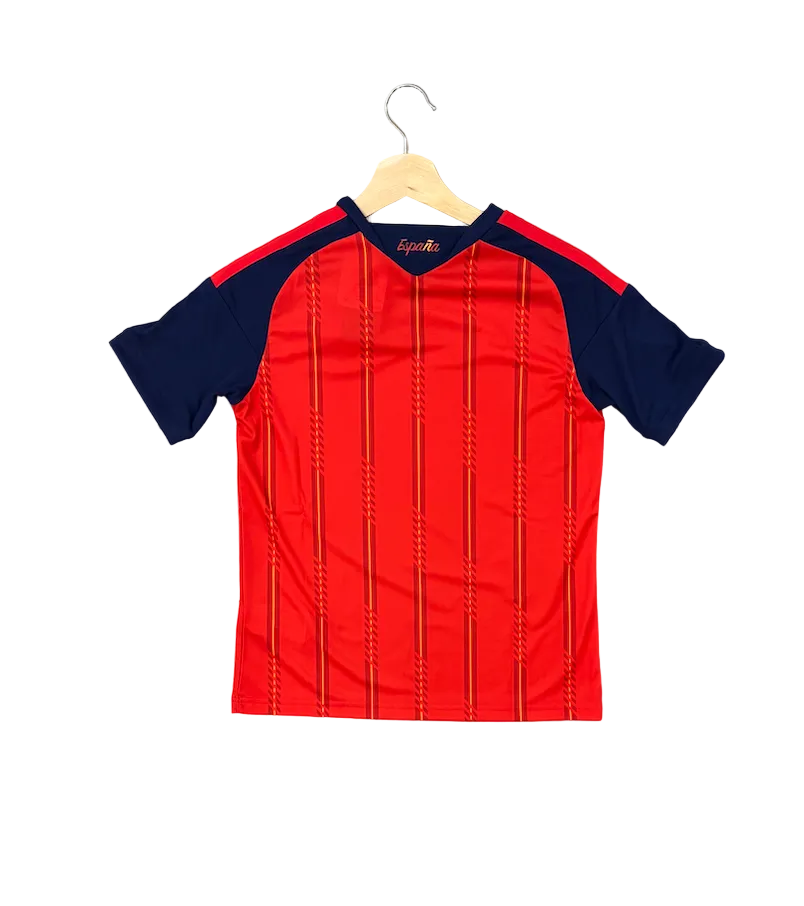 Adidas Spain Home World Cup 2026 Kids Jersey