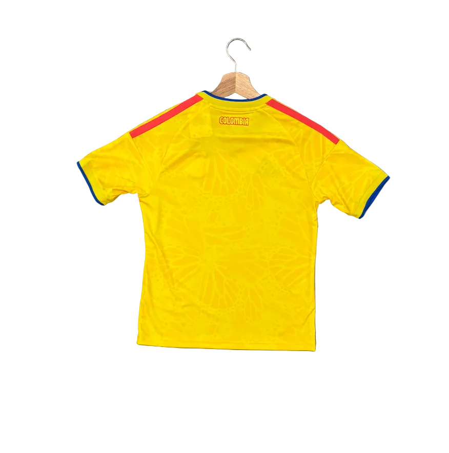 Adidas Colombia Home World Cup 2026 Kids Jersey
