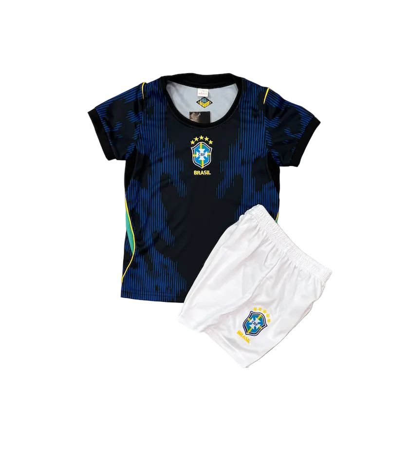Brazil Away World Cup 2026 Kids Kit