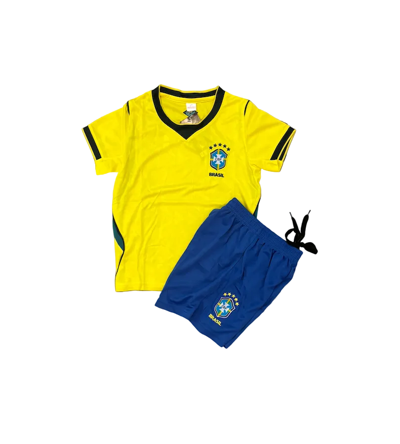 Neymar Jr. Brazil Home World Cup 2026 Kids Jersey