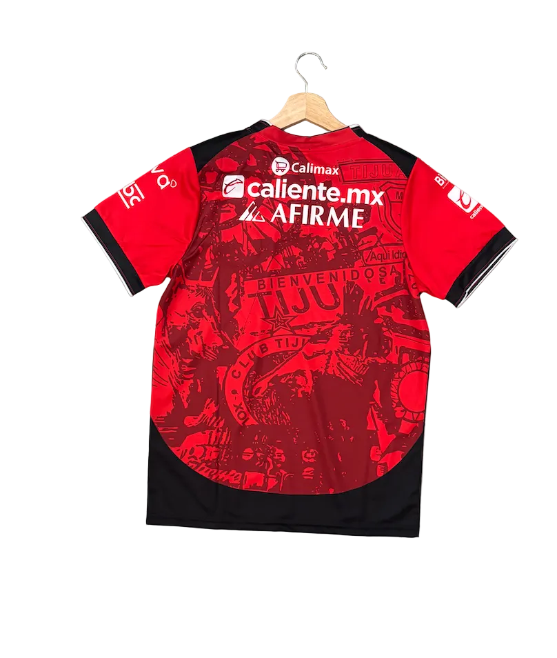 Tijuana Red and Black Adult Jersey