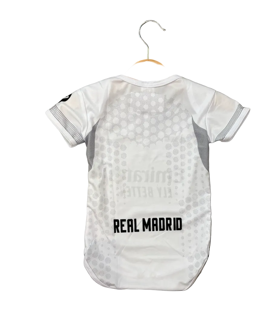 Real Madrid Home Baby Onesie Jersey
