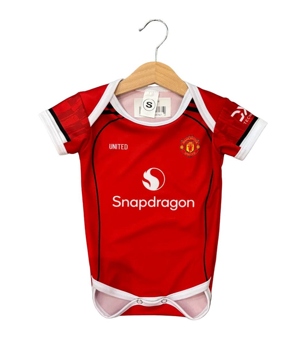 Manchester United Home Baby Onesie Jersey