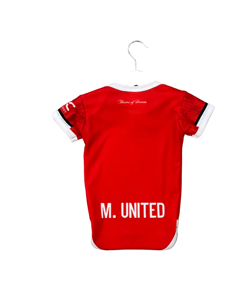 Manchester United Home Baby Onesie Jersey