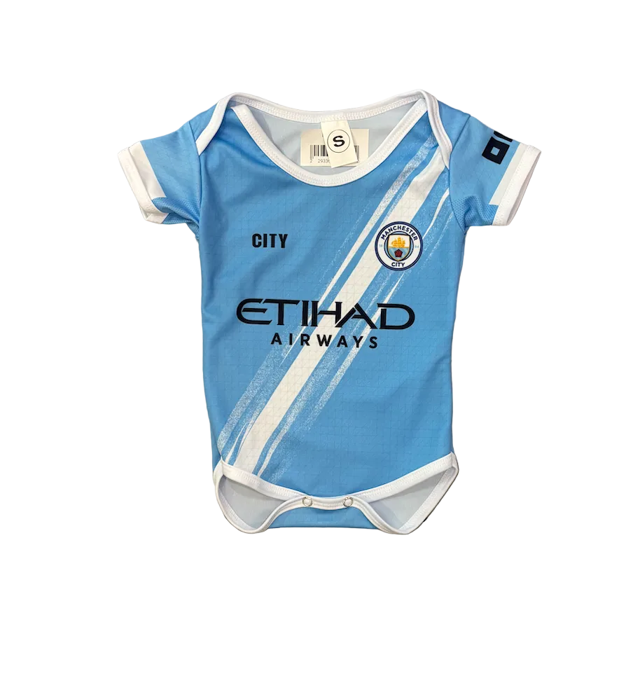 Manchester City Home Baby Onesie Jersey
