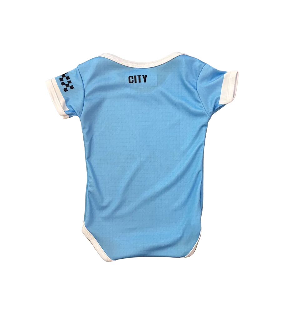 Manchester City Home Baby Onesie Jersey