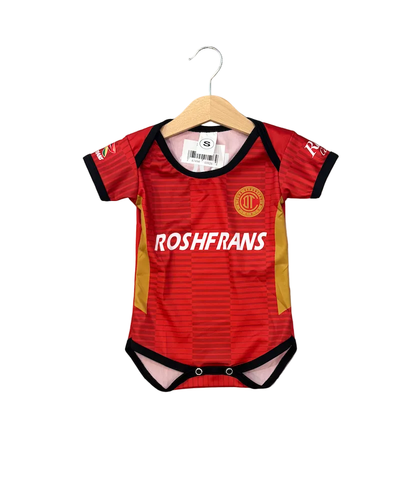 Club Toluca Home Baby Onesie Jersey