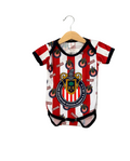 Club Chivas Red Baby Onesie Jersey