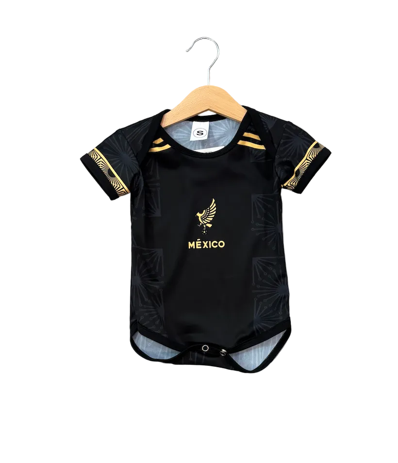 Mexico Black Baby Onesie Jersey