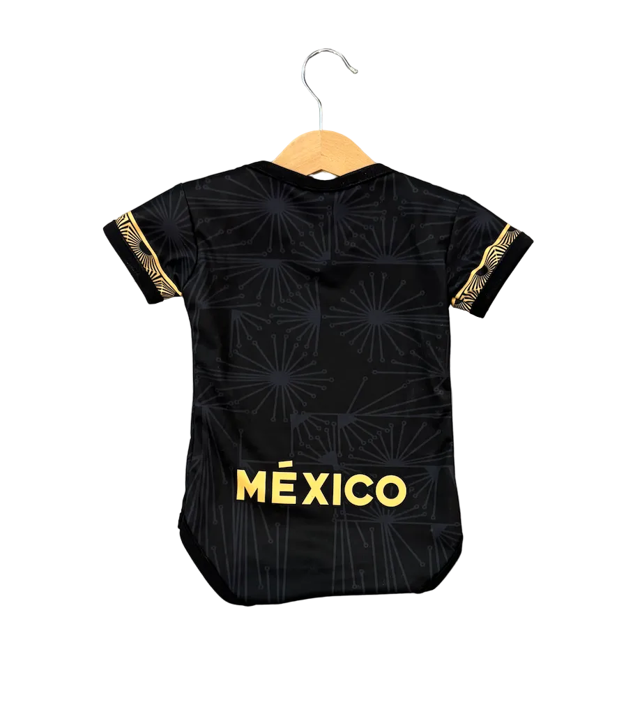 Mexico Black Baby Onesie Jersey