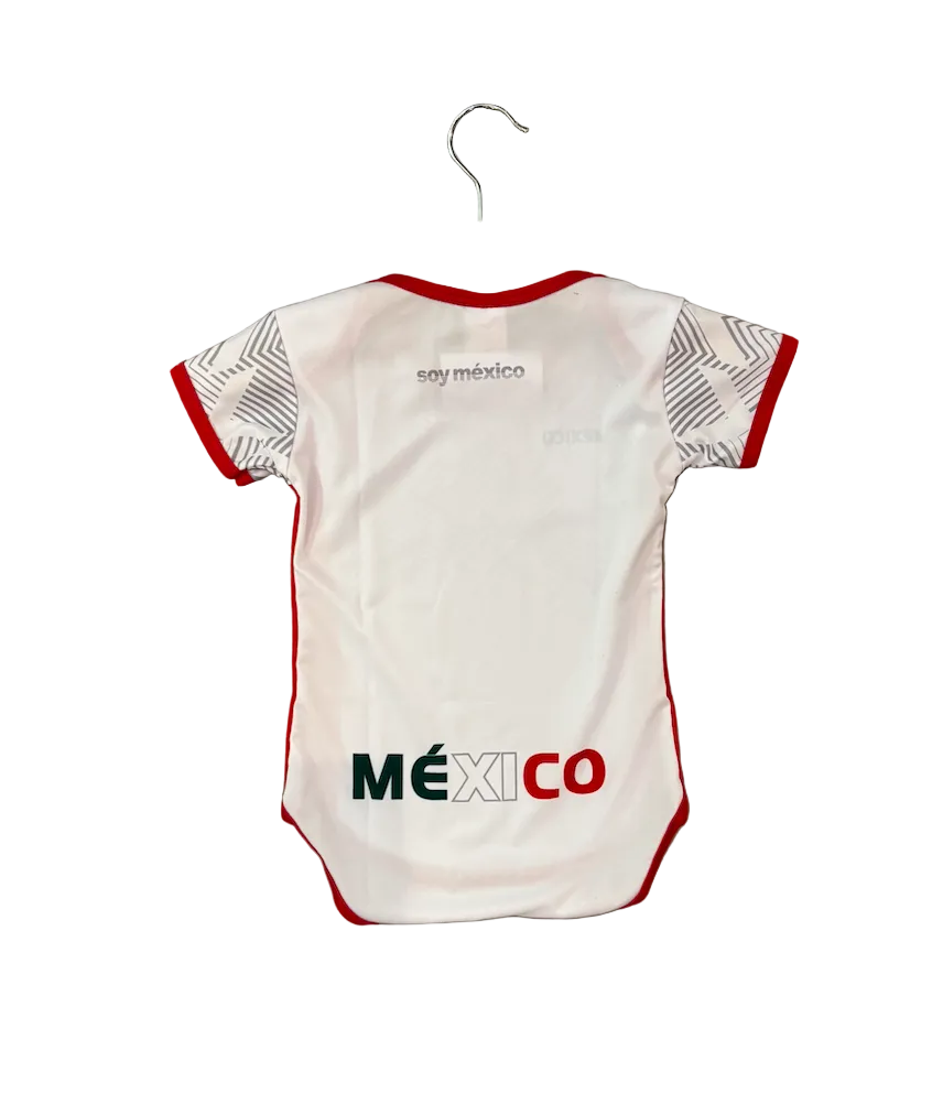 Mexico White Baby Onesie Jersey