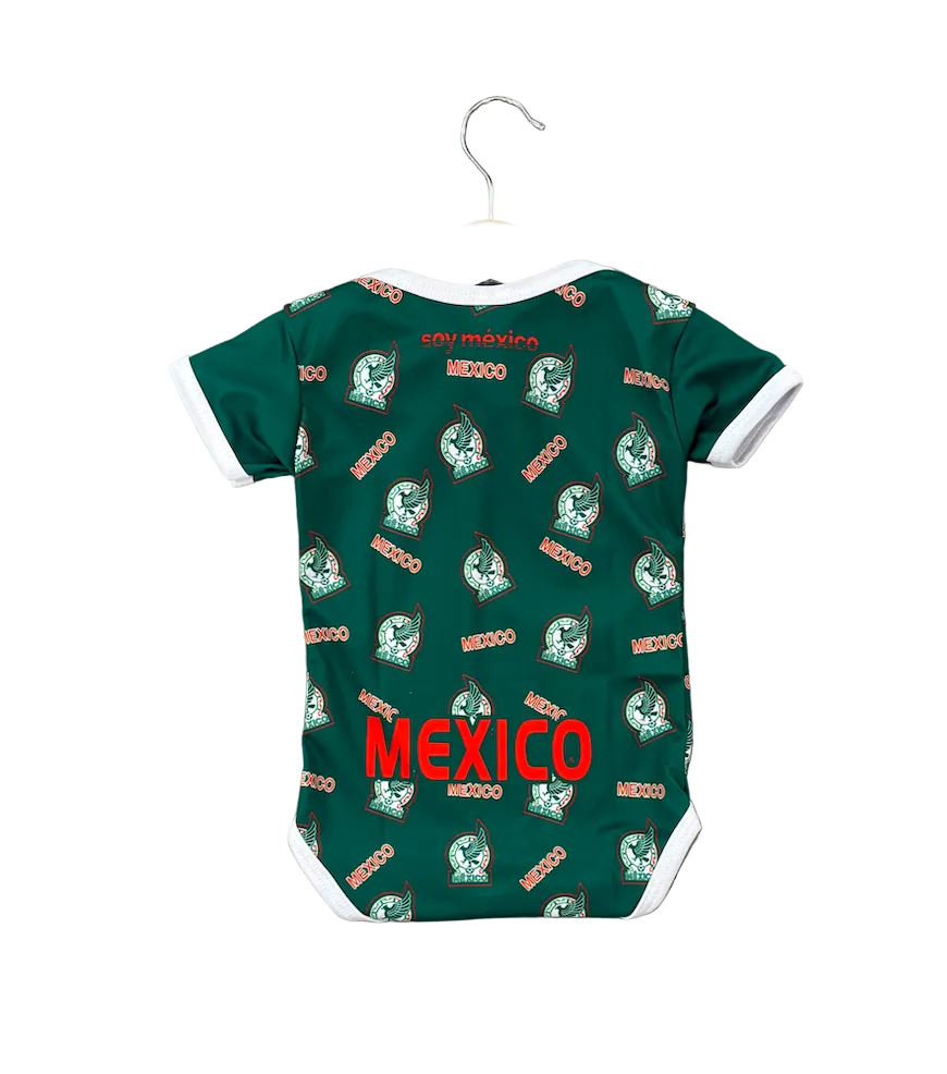 Mexico Green Baby Onesie Jersey