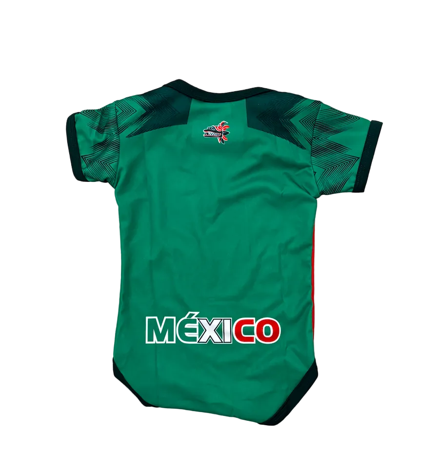 Mexico Green Baby Onesie Jersey