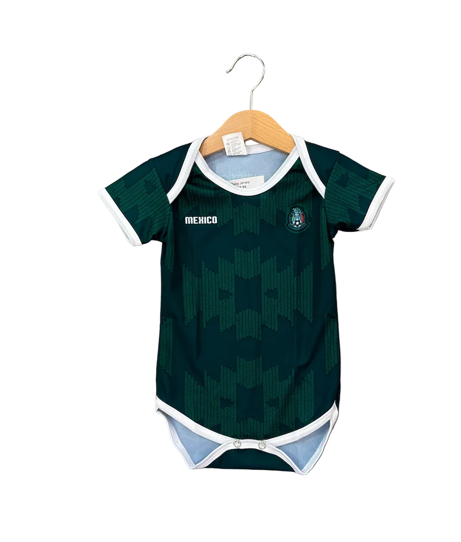 Mexico Green Baby Onesie Jersey