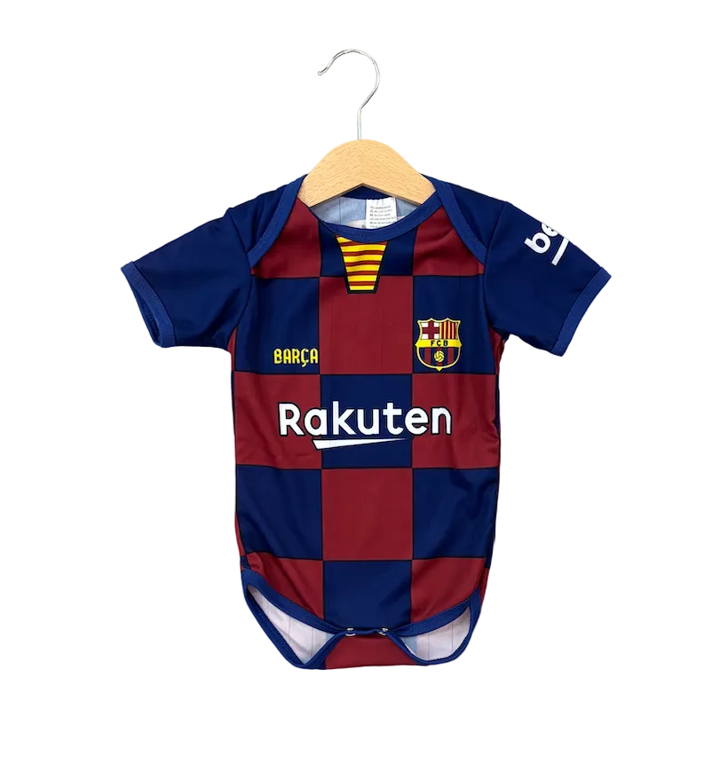 Lionel Messi Barcelona Home Baby Onesie Jersey