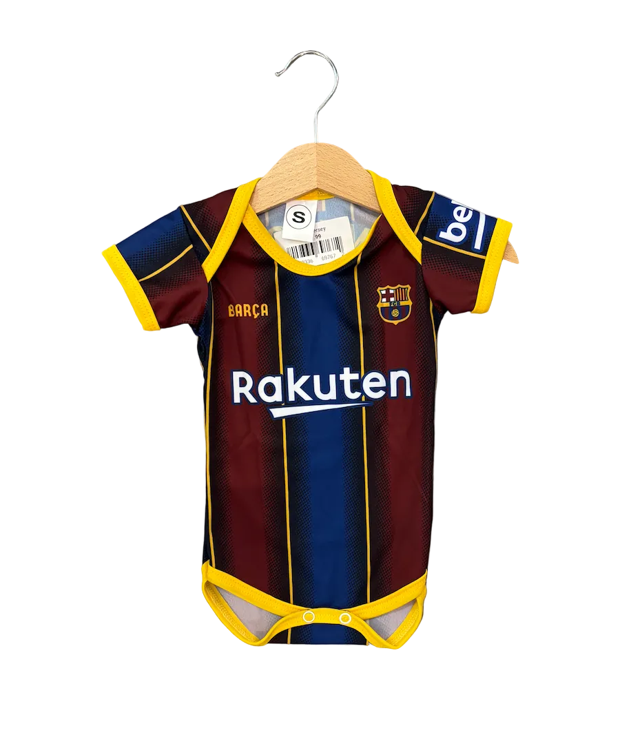 Lionel Messi Barcelona Home Baby Onesie Jersey