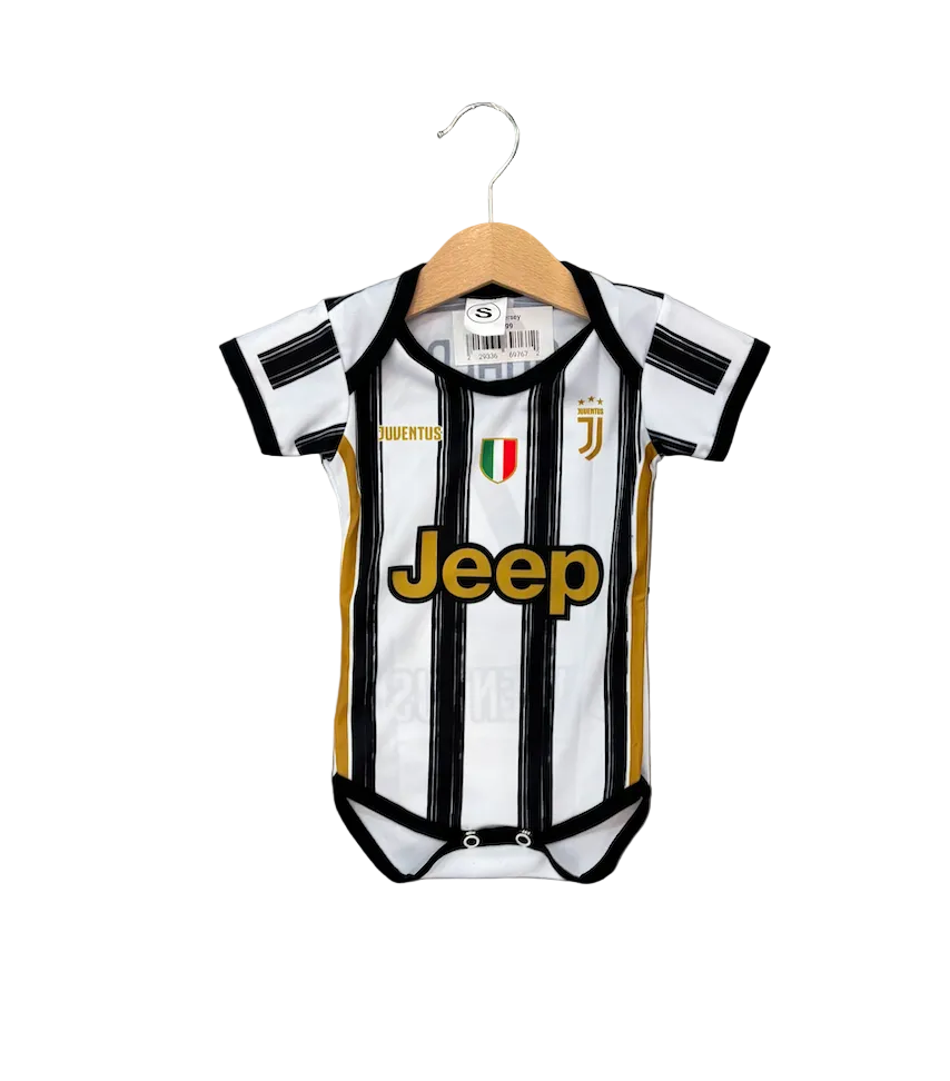 Cristiano Ronaldo Juventus Home Baby Onesie Jersey