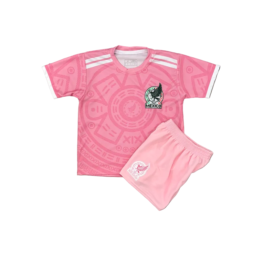 Mexico Pink 2026 World Cup Kids Kit