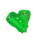 Green One Size Kids Shinguards