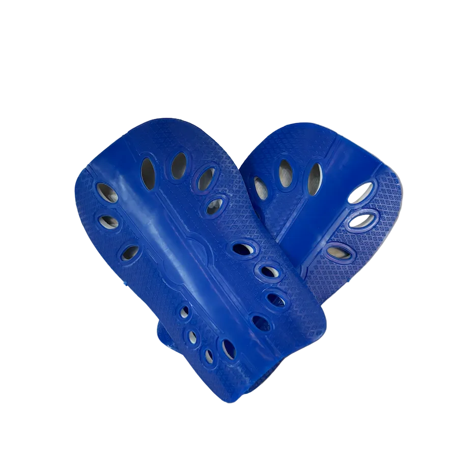 Blue One Size Kids Shinguards