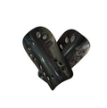 Black One Size Kids Shinguards