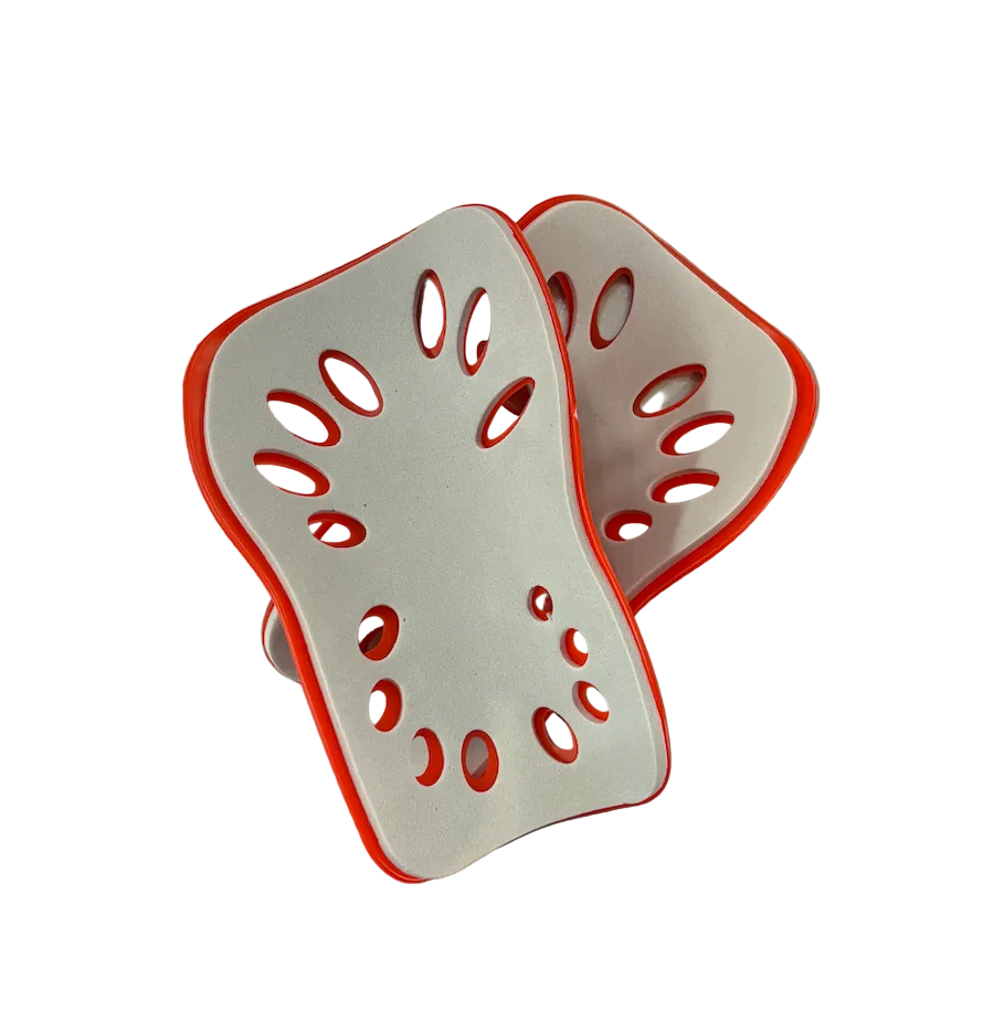 Red One Size Kids Shinguards