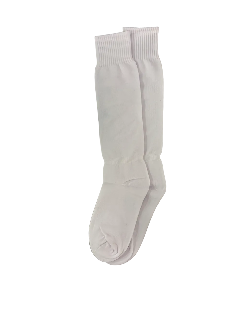 White One Size Adult Socks