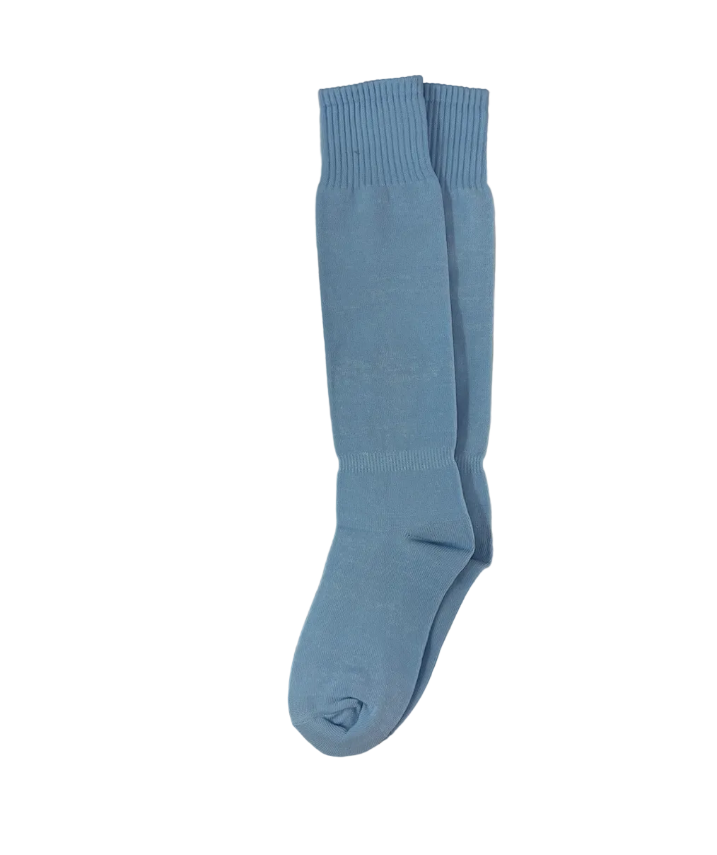 Light Blue One Size Adult Socks