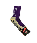 Purple One Size Adult Grip Socks
