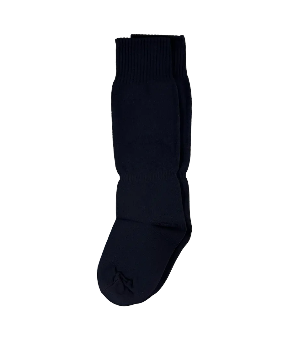 Navy Blue One Size Kids Socks