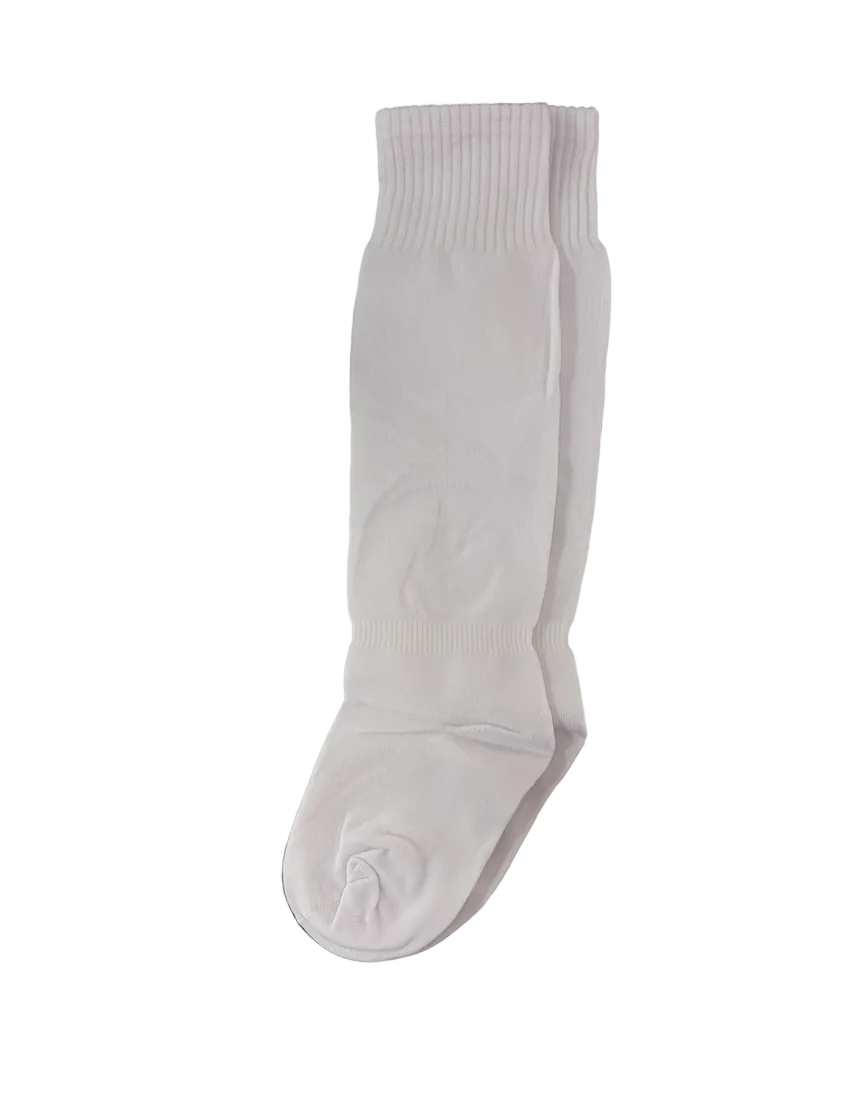 White One Size Kids Socks