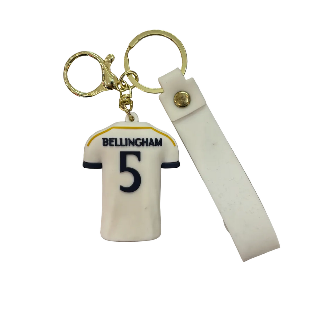 Jude Bellingham Real Madrid Jersey Keychain