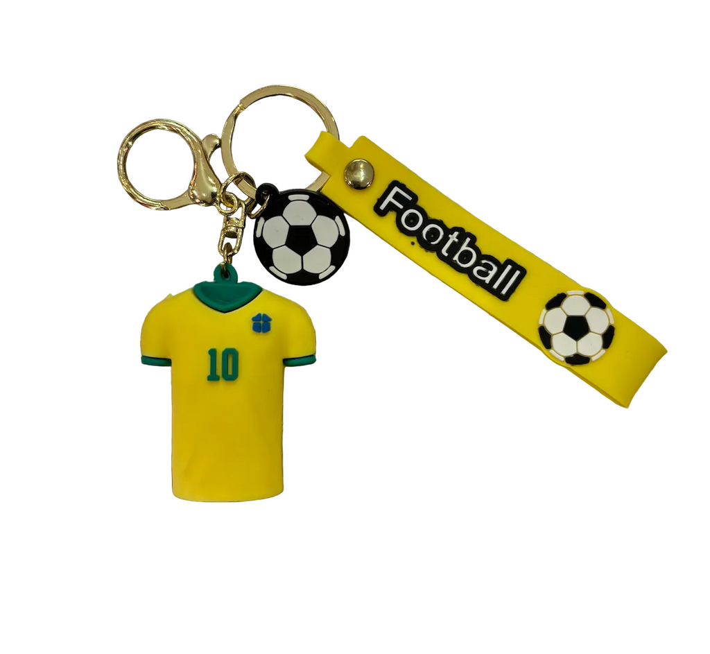 Neymar Jr. Brazil Jersey Keychain
