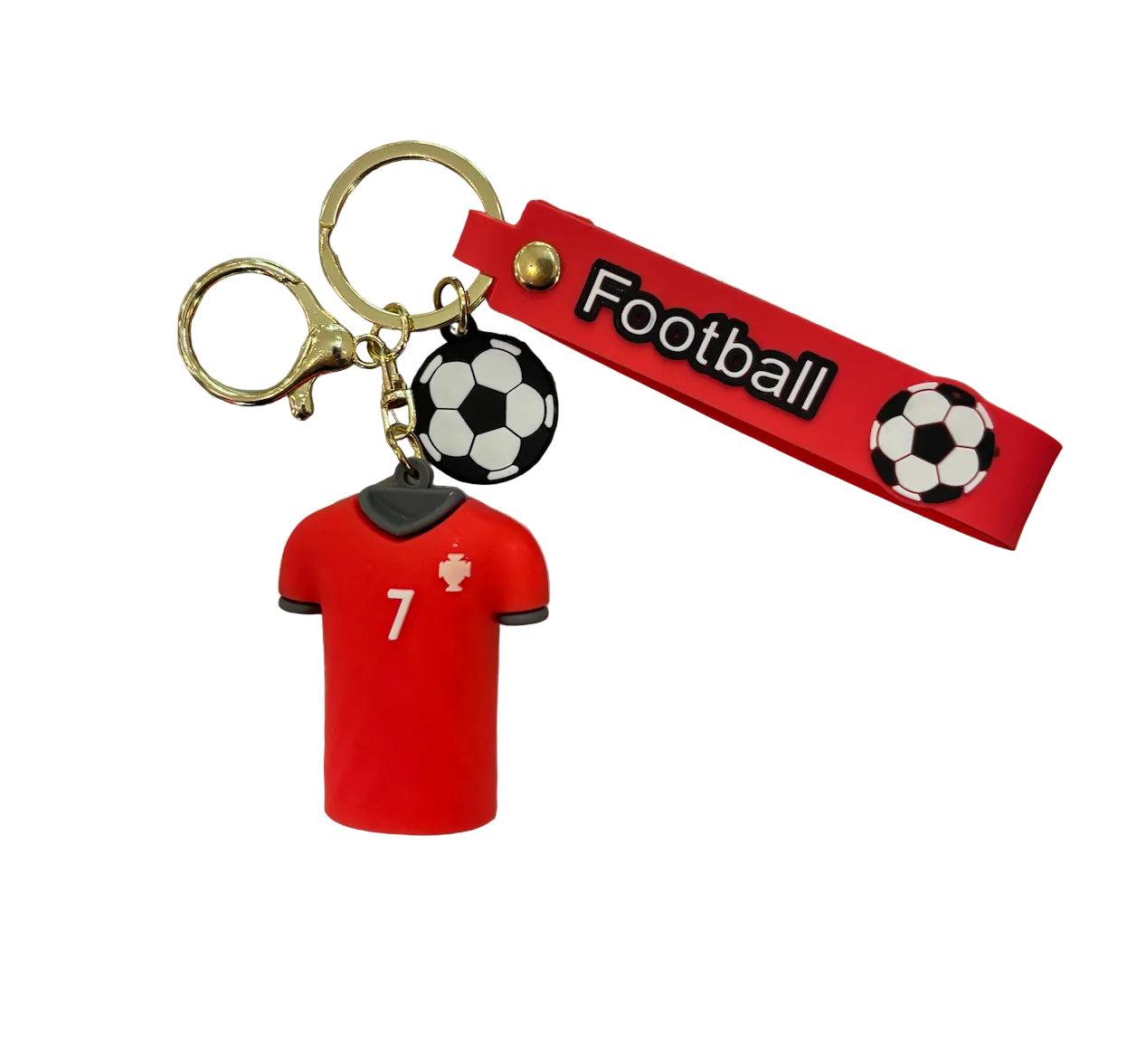 Cristiano Ronaldo Portugal Jersey Keychain