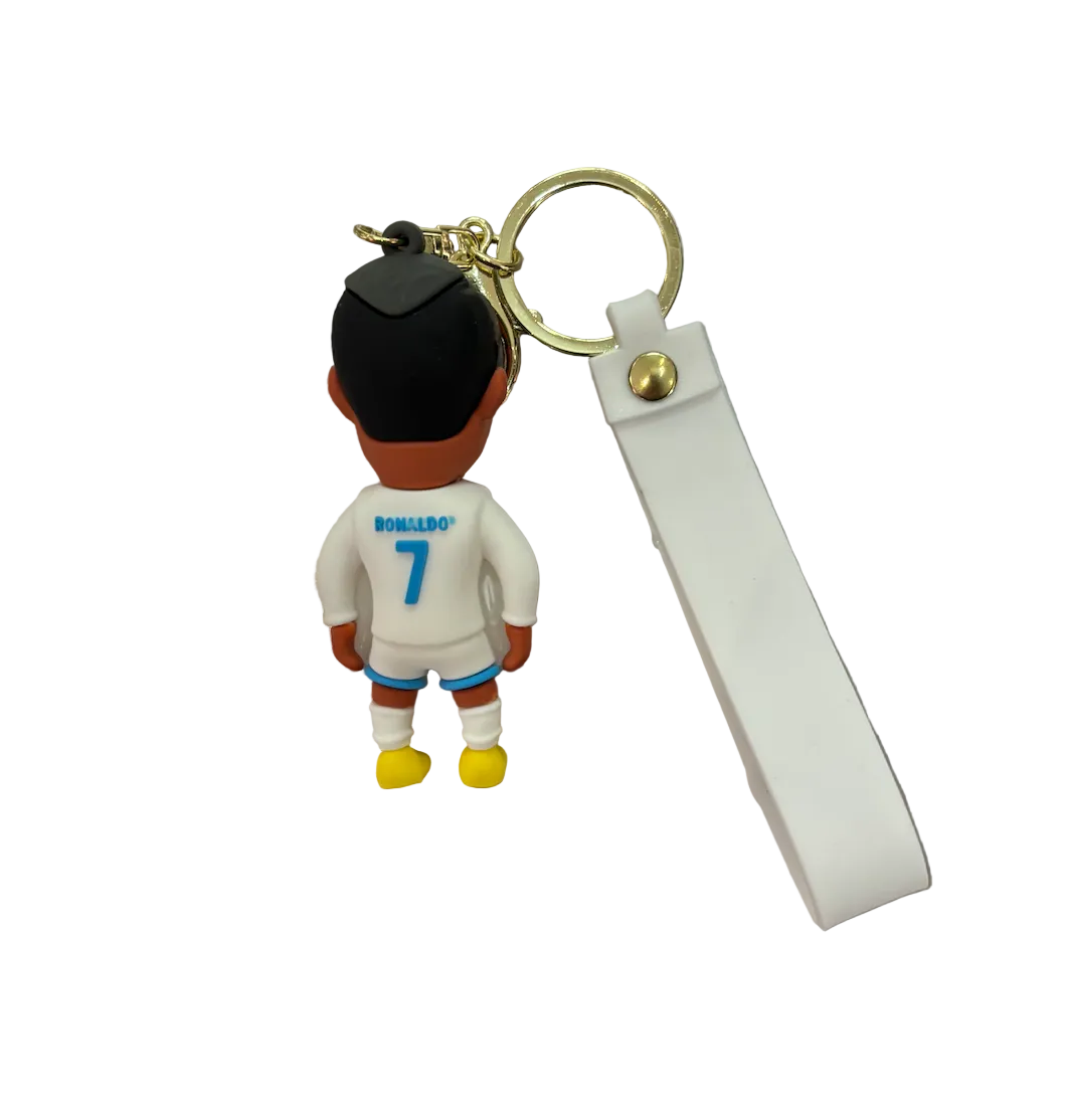 Cristiano Ronaldo Real Madrid Character Keychain