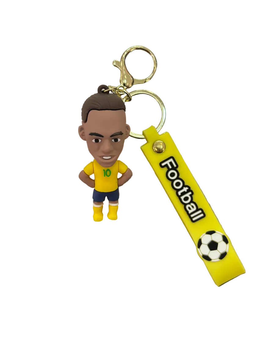 Neymar Jr. Brazil Character Keychain